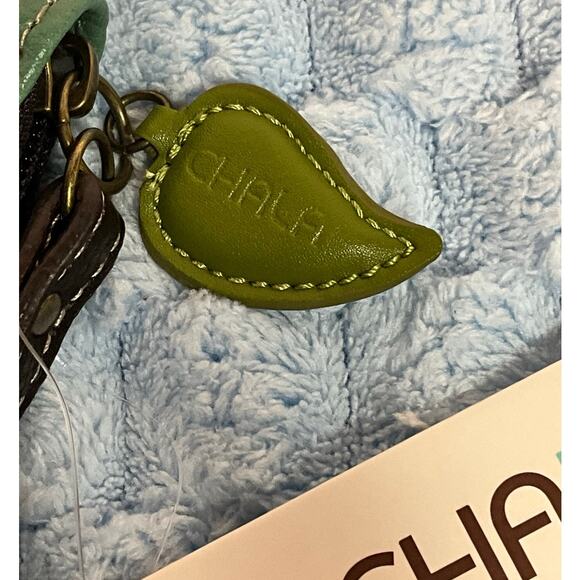 NWT CHALA Zip Around Wallet OWL II ( Teal) - Picture 6 of 6